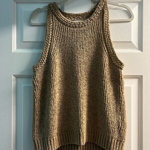 J Crew sweater tank, medium  worm once